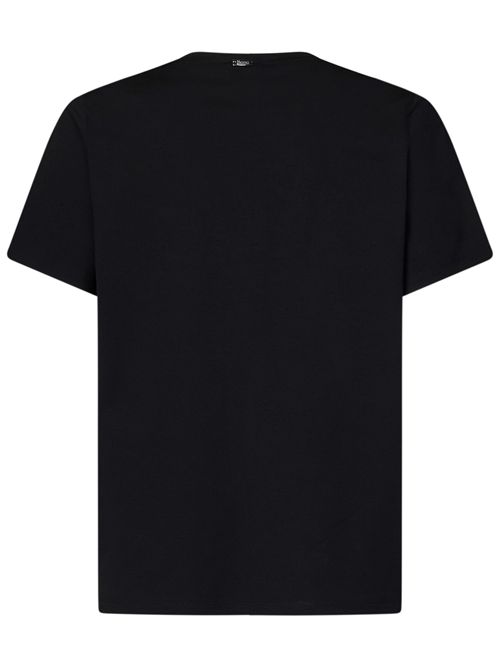 T-shirt in cotone stretch Nero Herno | JG000174U 520039300